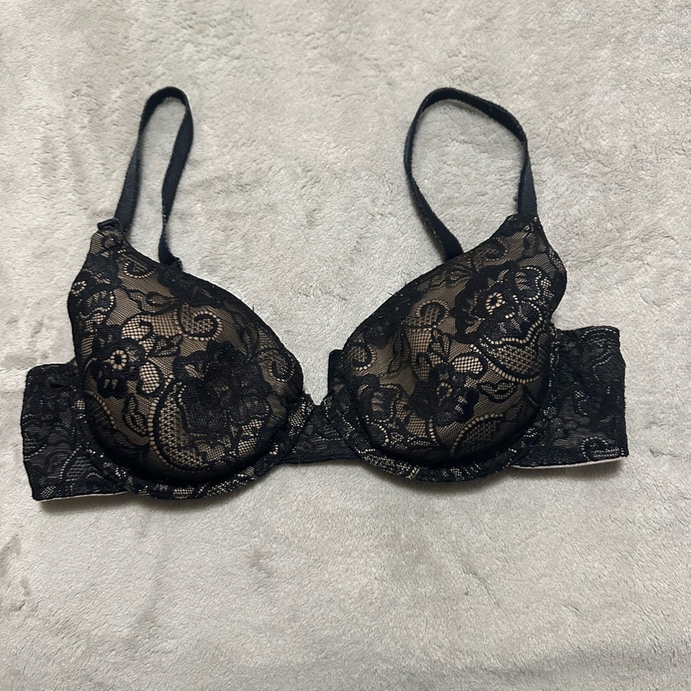 Lace Underwire maternity Bra - Black - Picture 5 of 14